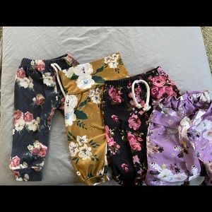 Floral pants bundle